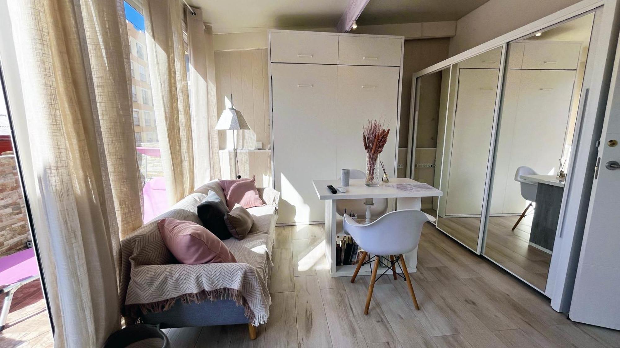 Ferienwohnung A 5 Minutos De La Playa Con Terraza En Málaga Exterior foto