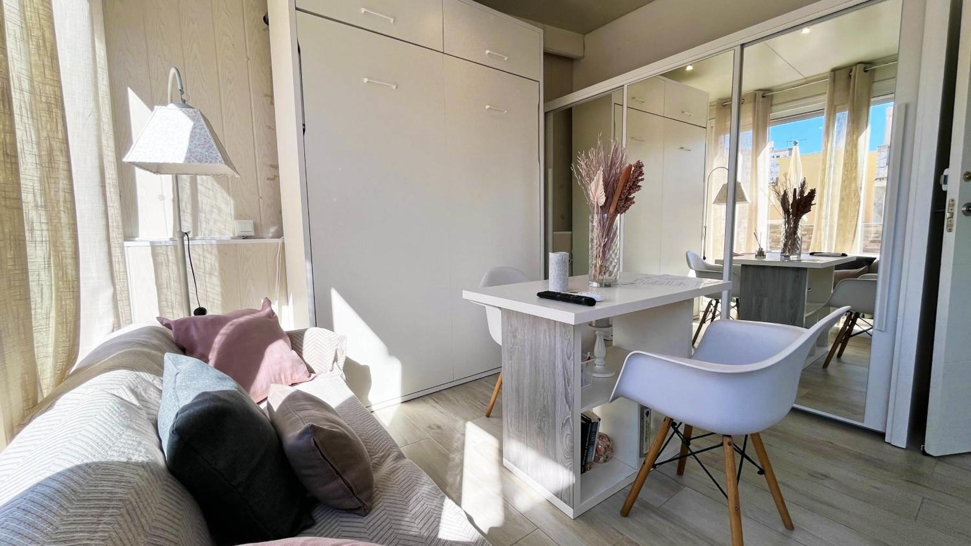 Ferienwohnung A 5 Minutos De La Playa Con Terraza En Málaga Exterior foto