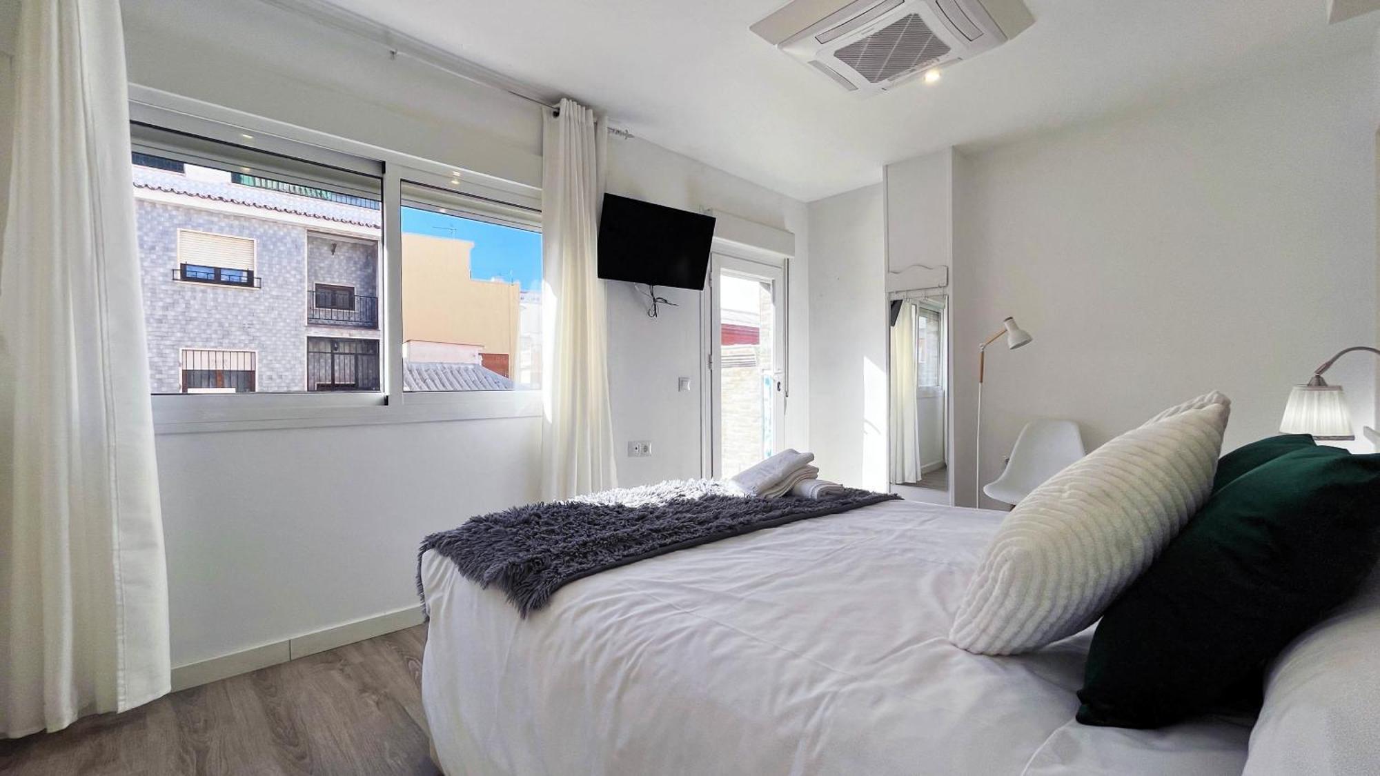 Ferienwohnung A 5 Minutos De La Playa Con Terraza En Málaga Exterior foto
