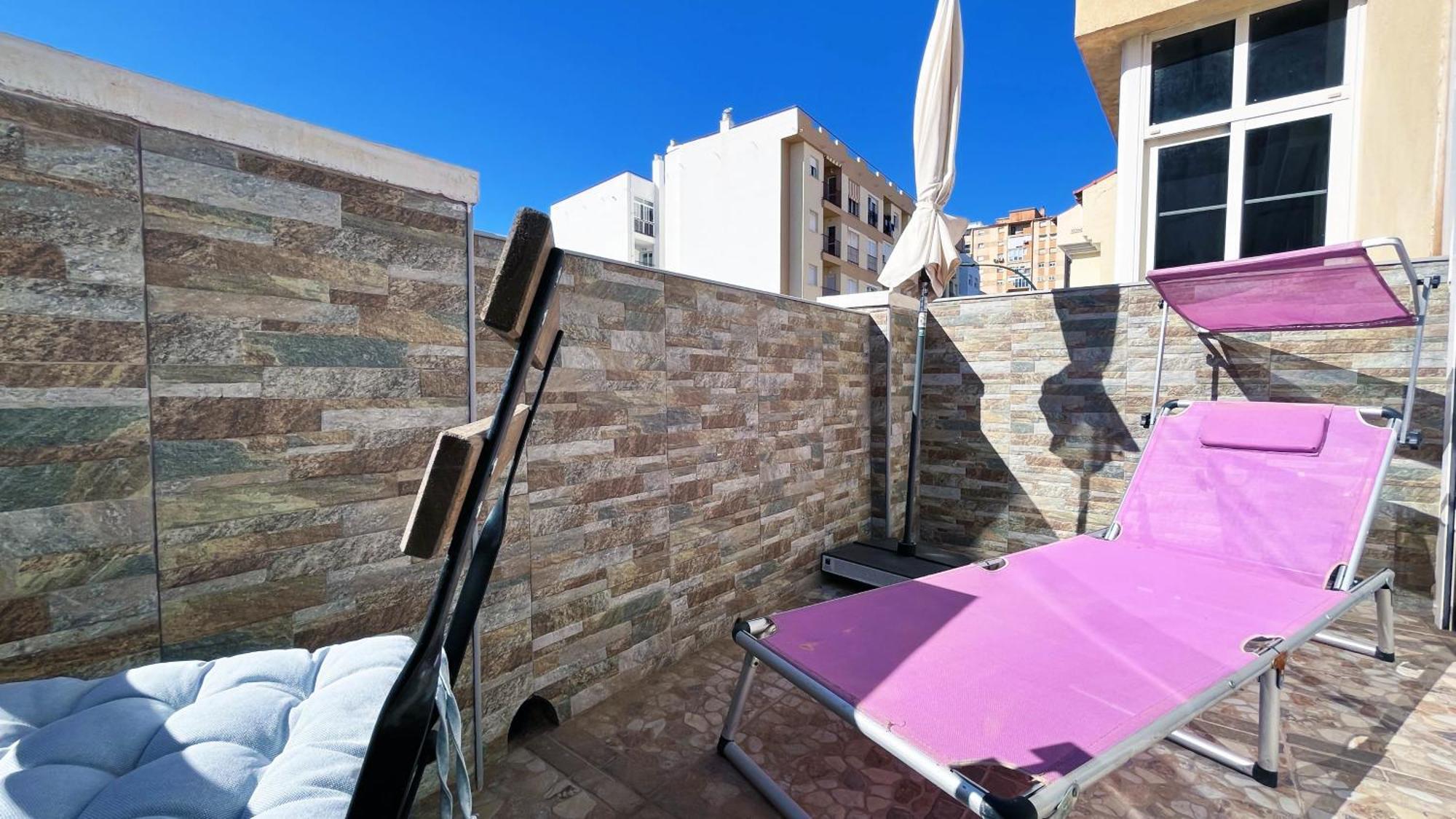 Ferienwohnung A 5 Minutos De La Playa Con Terraza En Málaga Exterior foto
