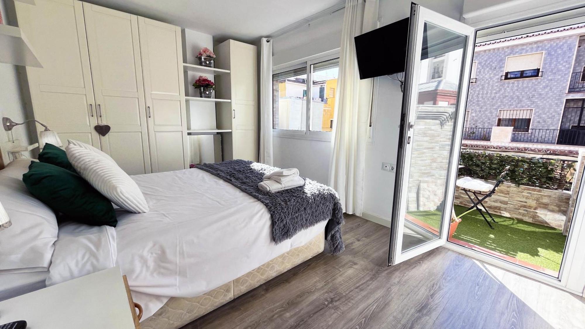 Ferienwohnung A 5 Minutos De La Playa Con Terraza En Málaga Exterior foto